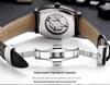 Orologio Automatico Tourbillon da Uomo Durenwei - Forma a Barile, Design Cielo Stellato Giorno/Notte