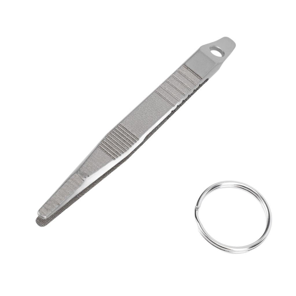 Tragbare Pinzette EDC Mini Schlüsselanhänger Pinzette Tragbare TC4 Kleine Pinzette Outdoor Gadget Mini Werkzeug