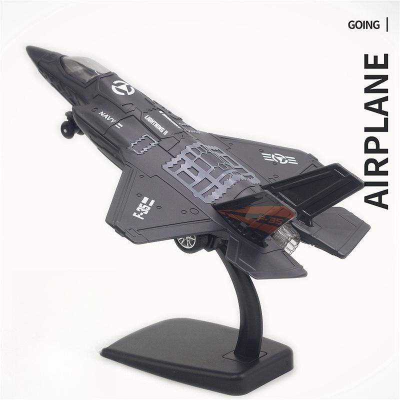 22CM Alloy Fighter Model F-16 Su-35 F-18 F35 Various Aircraft, Cross-border