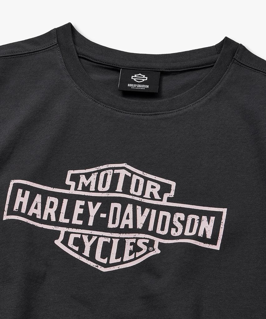 HARLEY-DAVIDSON COLLECTIONS® [Women'S] Bar & Shield T-Shirt Dark Grey_Hh26111050