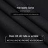ROMON Men's Ice Silk Straight-Leg Business Casual Trousers