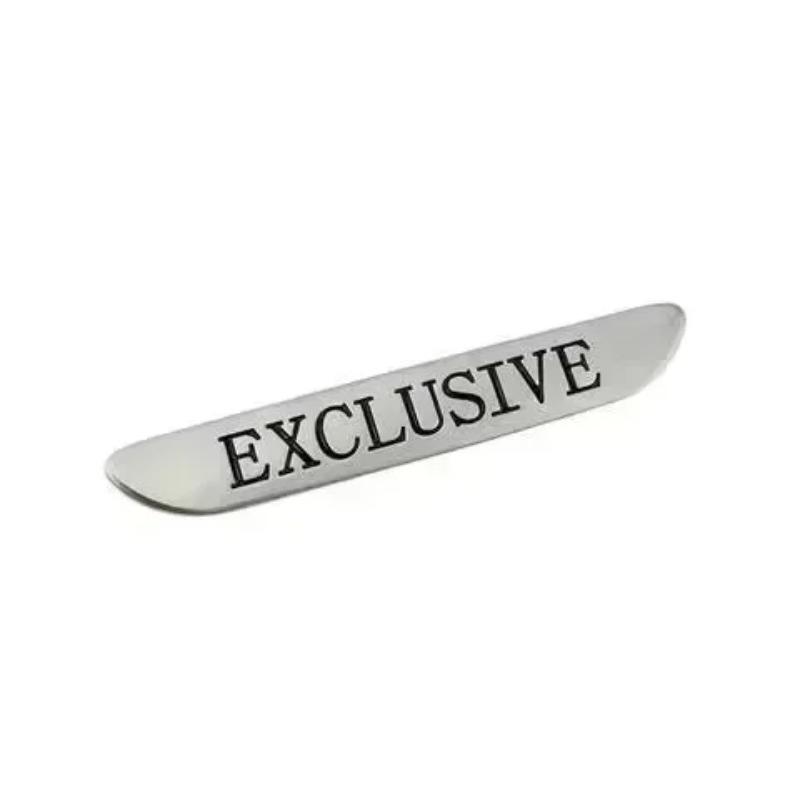3D Metal  Side Fender Stickers Emblem Badge Car Styling Accessories