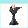 Halloween Bat Candle Holder Gothic Resin Art Home Decor Perfect For Spooky Decorations