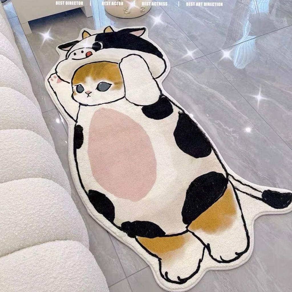 Cartoon Imitation Kaschmir Teppich Schlafzimmer Kinderzimmer Ins Wind Bettdecke Sonderform Balkon Erker Verdickte Tatami Bodenmatte