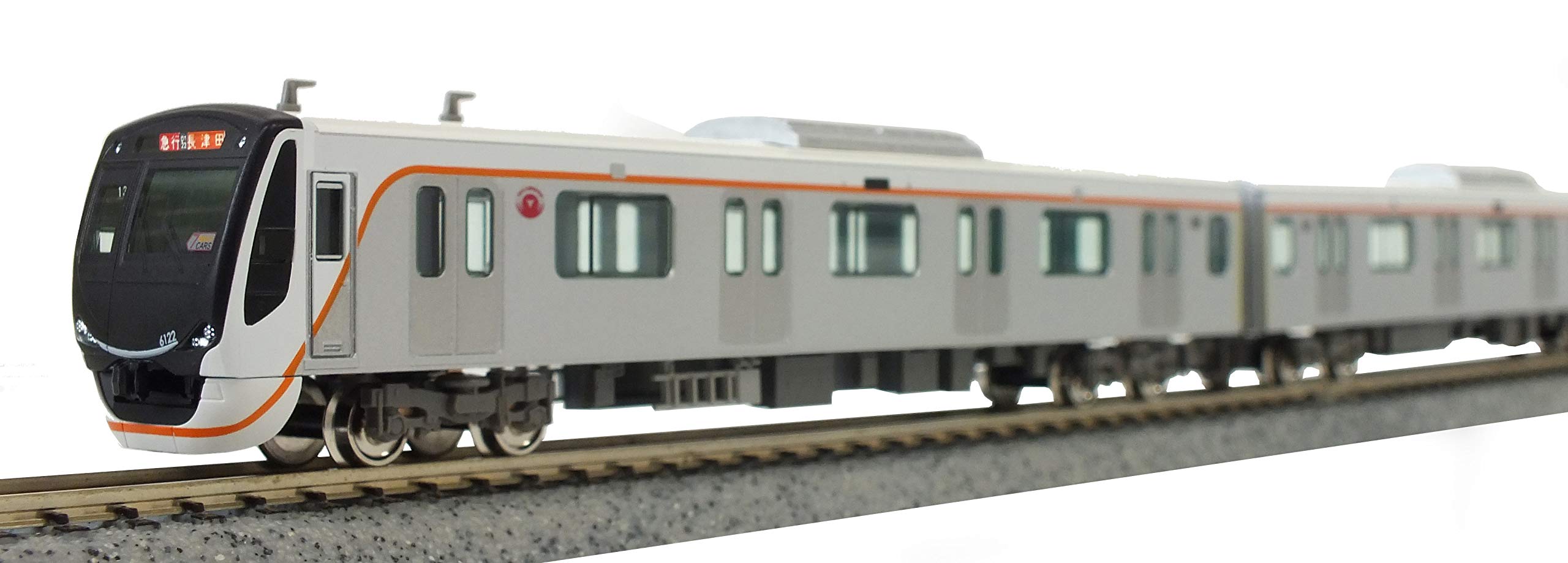 

Greenmax Залізниця масштабу N Серія Tokyu 6020 з платними місцями для сидіння 30829 Модель поїзда Вагони Q-Seat, Сервіс, Набір з 7 вагонів, Моторизований,