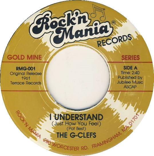 

7inch Record GCLEFS I Understand Just How You Feel RMG001 US SoulFunk Used