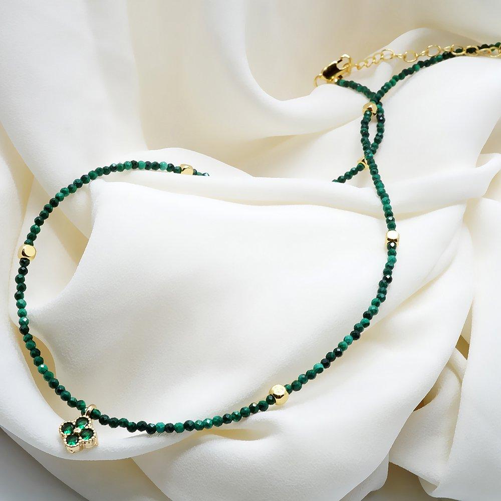 Malachite Gemstone Necklace