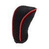 Partuto Universal Gear Shift Knob Zipper for PU Space Cotton Protector Cover, Style, Black/Red, Cars,