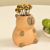 Tabletop Storage Capybara Pencil Storage Box Ornament Capybara Stationery Organizer  Makeup Brush