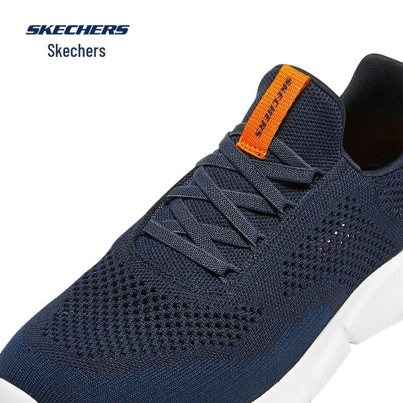 Skechers Unisex Lightweight Mesh Lace-Up Running Shoes