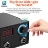 Adjustable Temperature Wood Burner 300-700℃ Heating Wire Pen Tips Station Pyrography Pen Set Electric Soldering Iron AC110V 220V