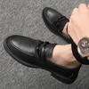 Soft Soled Shallow Mouth Men Shoe Anti Slip Comfort Leather Shoe Simple Casual Shoes Spring Autumn New Styles Men Loafer