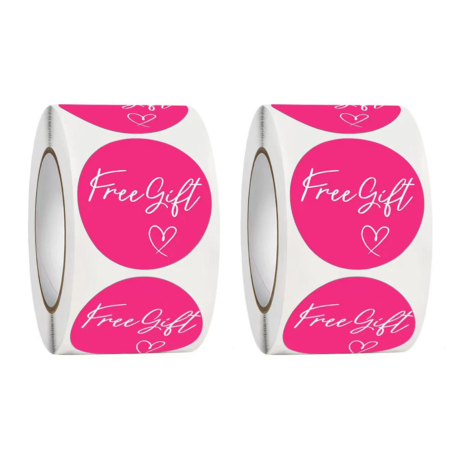 

250 шт. круглых этикеток для подарков 1 дюйм 1,5 дюйма самоклеящиеся этикетки для бутиков малого бизнеса B