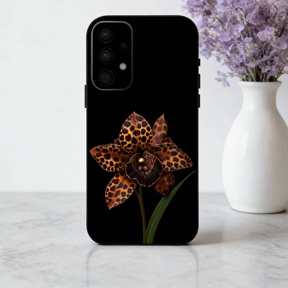 

C-Cute L-Lily L-Цветок & L-Леопард Чехол для телефона Samsung Galaxy A73,A72,A71,A70,A53,A52,A51,Мягкий силиконовый черный чехол Samsung a51 4g