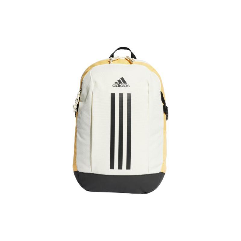

Adidas Recycled Polyester Backpack Unisex Ivory White & Light Yellow & Black Adidas IT5363