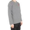 Comme des Garçons PLAY COMME Des GARCONS PLAY Striped Long-Sleeve T-Shirt 'White' Men's AZ-T164-051-1