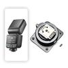 Lightweight Replacement Hot Shoe Base Mount  For Camera Flash Accessories Ensures Secure Mounting During Shoot