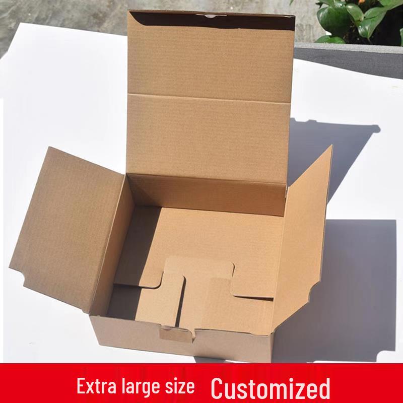 Three-layer E-flute corrugated box for hardware, glass, ceramics & electronics.