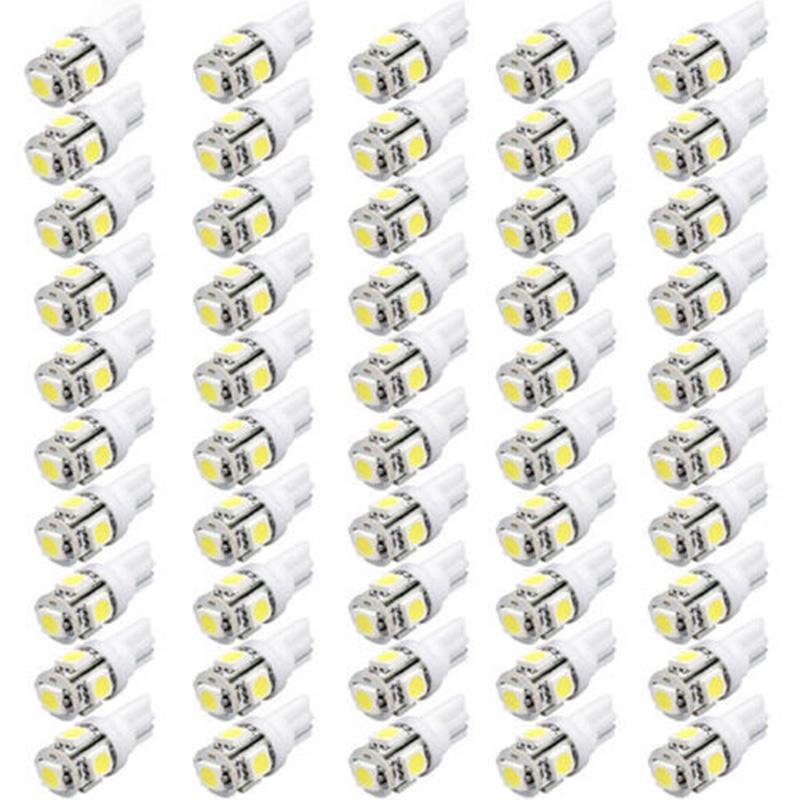 T10 194 Miniature Wedge LED Light Bulbs W5W 2825 158 192 168 194 12V - View #11
