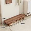 Wooden Shoe Changing Stool Living Room Bench Luxury Decorative Entrance Low Benches Multifunctional Modern Rectangular Stools