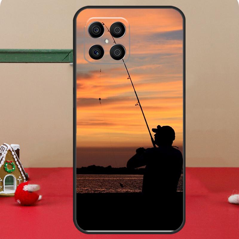 Angelrutenkoffer für Honor Magic 6 7 8 Pro Honor 400 200 70 90 Lite X8c X8b X9a X9b X9c X9d Win RT Hülle
