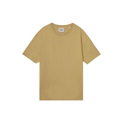 Short Sleeve T-Shirt With Logo Print Unisex Tops Amber FOG-FW21-009