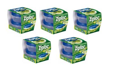 Ziploc Screw Lock 300ml X 5 Pieces [Bulk Purchase] (2 Pieces)