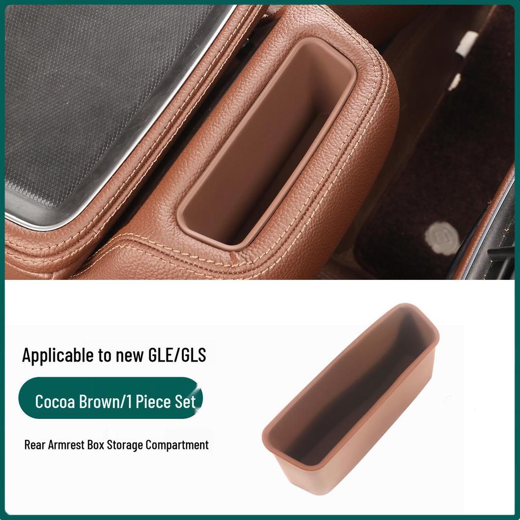 Mercedes-Benz GLE/GLS Rear Armrest Storage Silicone Box, Interior Accessory for GLE350/450 GLS450