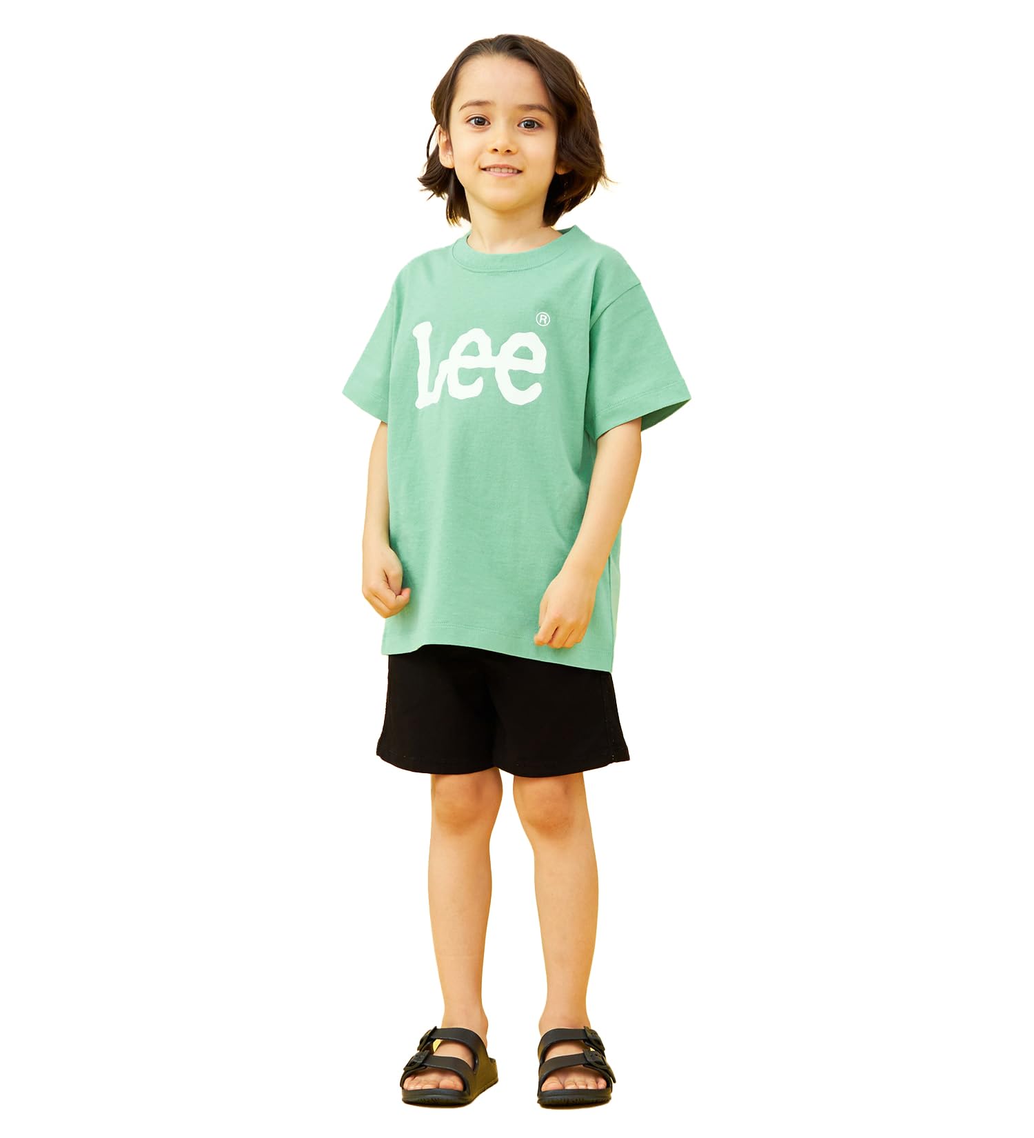 

Lee Logo Short Mint Size Sizes Clothing T-Shirt, Sleeve, Green, 130, 110-150cm (49-51 inches), Kids
