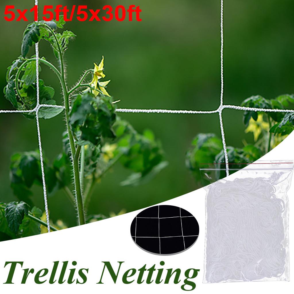 Nylon Netting Garden Climbing Plant Net Fence Green Support Plant Climbing Net
