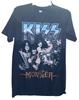 KISS "Monster" Album Cover Black T-Shirt SZ S Unisex T-Shirt