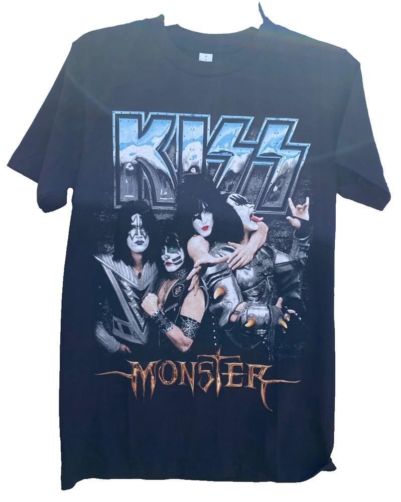 KISS  Monster  Album cover Black T-Shirt SZ S Unisex T-Shirt XXXL