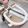 Fencing Armrest Support for Road Bike Kids Seat Child Front Saddle Beige