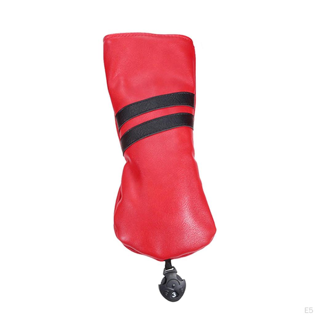 1 Set of Golf Club Head Cover Wood Covers Waterproof Protection Embroidered Patterned Accs