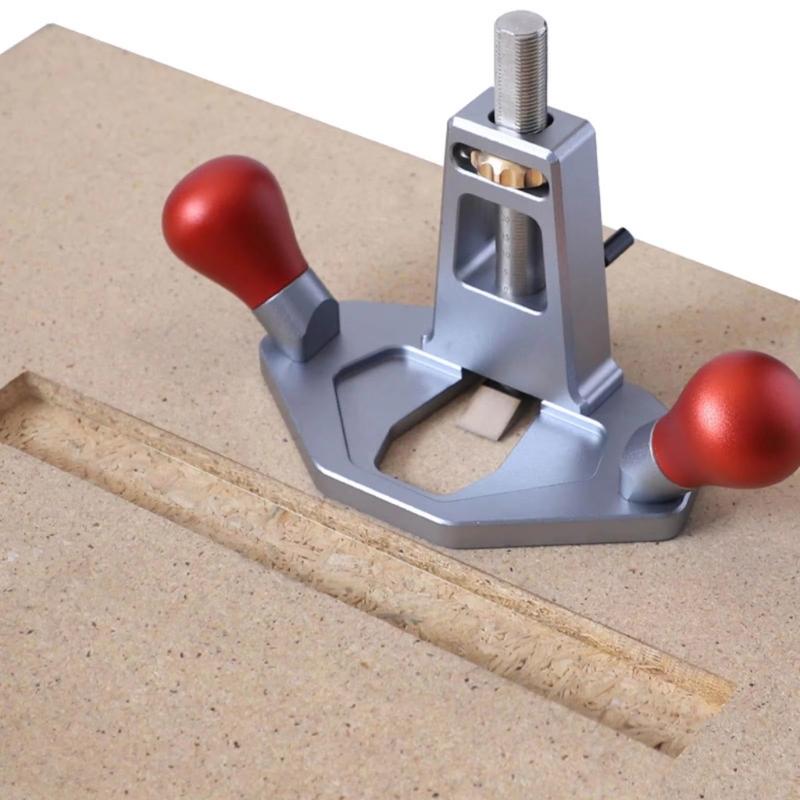 Aluminum Alloy Hand Plane for Woodcraft Joinery Fine Tuning & Polishing Surfaces Cutting Grooves and Creating Mortises