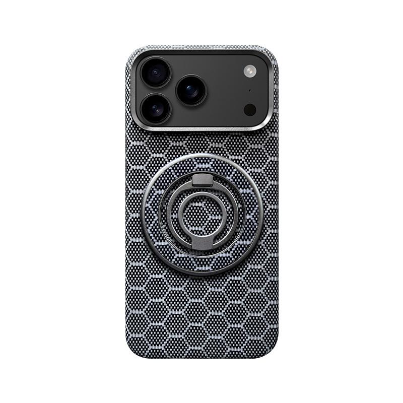 Applicable Apple 17Air Kevlar Mobile Phone Case iphone17Promax Aramid Fiber 17 Magnetic Protective Case