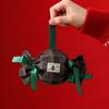 Christmas Candy Gift Bag With Grid Printing For Kids And Children