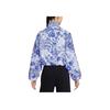 Nike Fashionable Soft Jacket Women Jackets White Royal-Blue HF9581-100