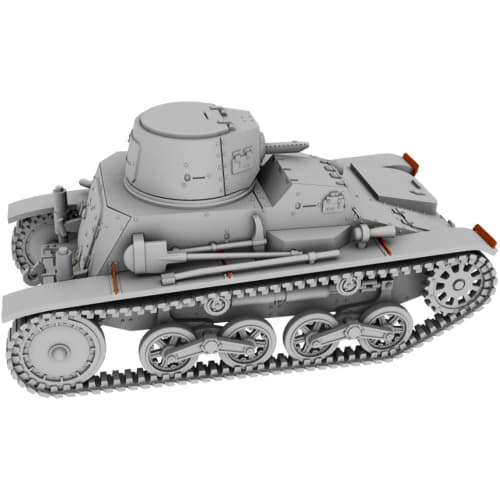 IBG 1/72 Japanese Army Type 94 Light Armored Car (Late Model) Plastic Model Kit PB72044