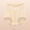 Calcinha de Cintura Alta Sem Costura com Controle de Barriga Feminina Respirável Microfibra Roupa Íntima Macia Elástica Tecido Sedoso Painéis de Renda Algodão que Absorve a Umidade