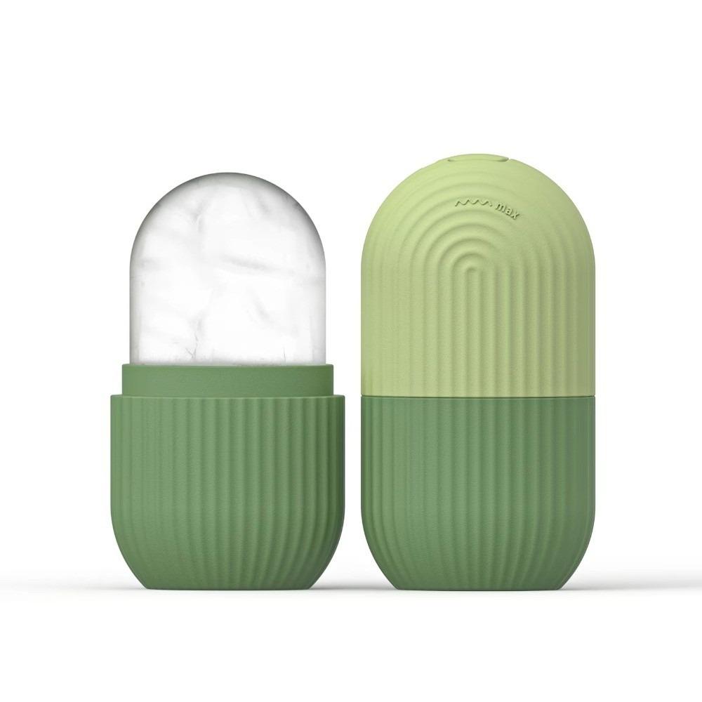 Facial De-puffing Facial Ice Cube Mold Silicone Facial Ice Pack Device  for Beauty and Skin Care