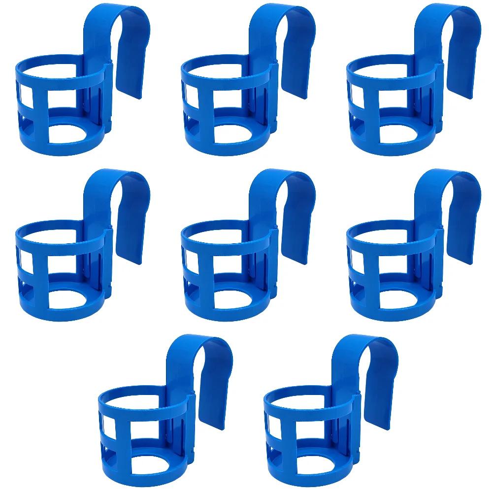 Pool Water Cup Hanging Holder Swimming Pool Container Hook for Above Swimming Pool Side Beverage Drinks Beer Storage Shelf