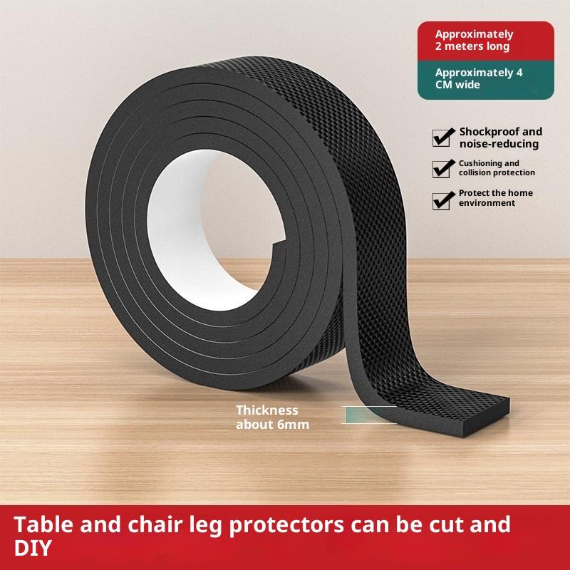 Non Slip Furniture Pads Self Adhesive Rubber Furniture Leg Protectors Heavy Duty Floor Protectors For Chairs Tables Sofas Floors