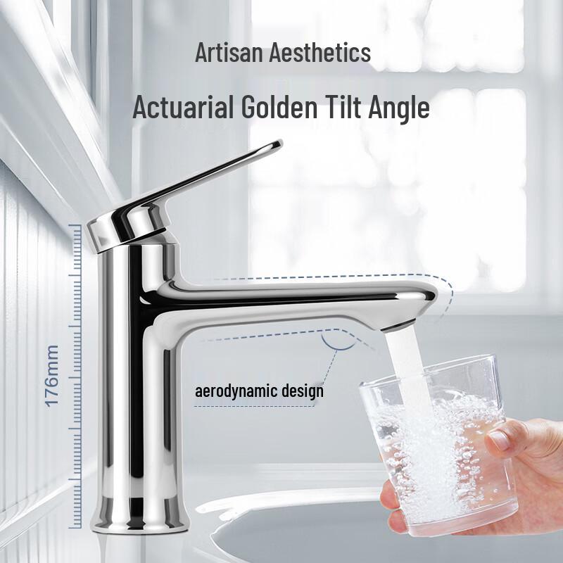 Stainless Steel Hot & Cold Basin Faucet