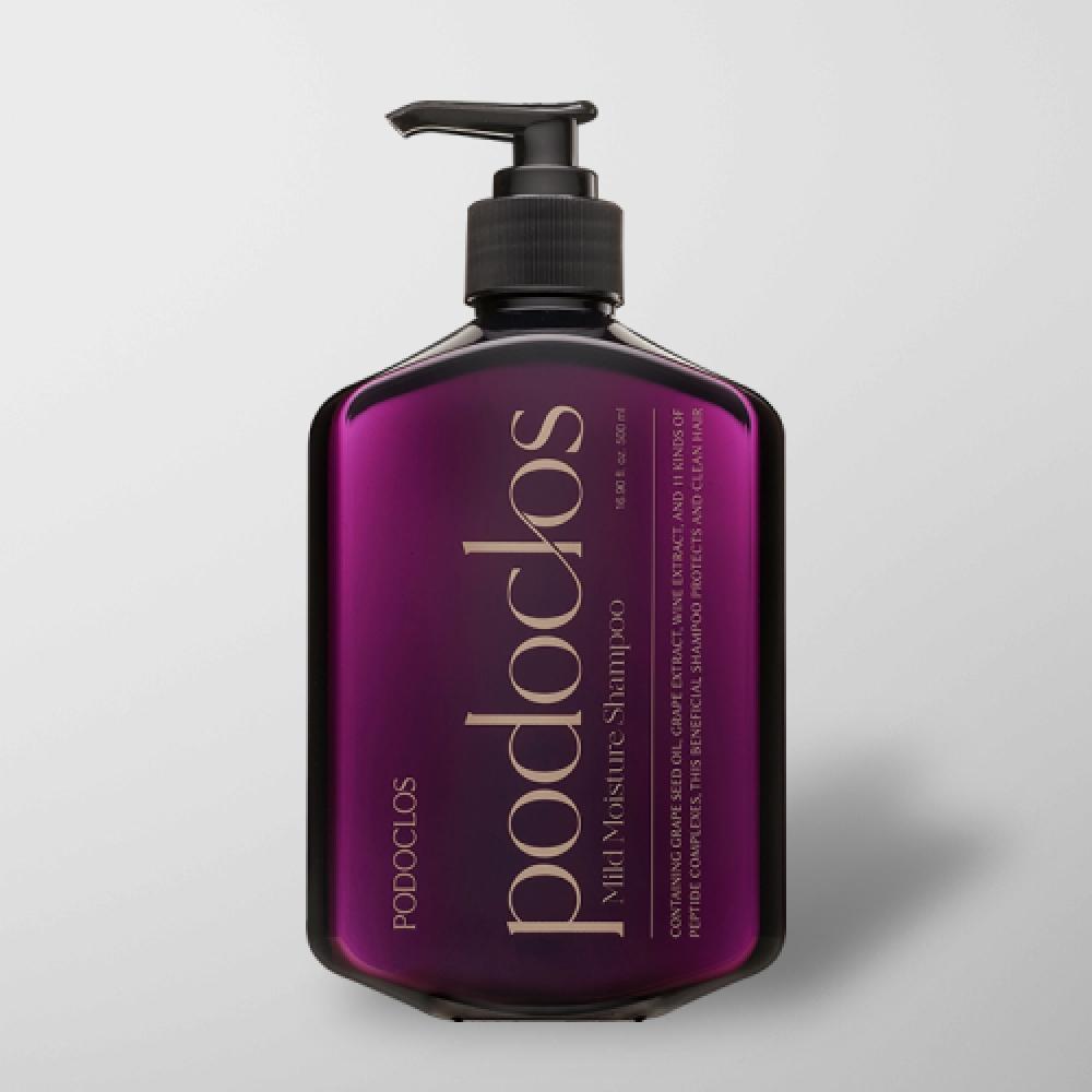Podoclos Hair Care Mild Moisture Shampoo 500ml NONE