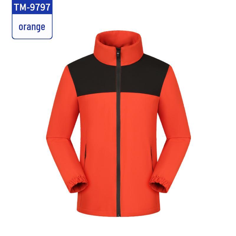 Velvet Collar Windbreaker: Custom Print, Warm, Windproof, Versatile Outdoor Jacket.