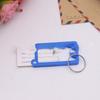 72PCS Keys Identifier Easy To Record and Identify Colorful PP Key Label for Office School Home