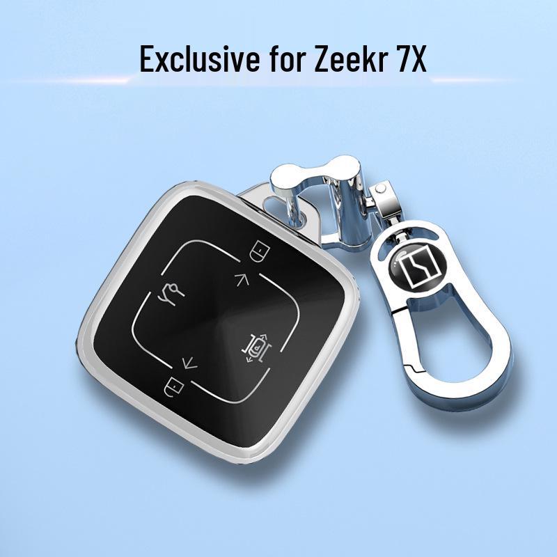 Zeekr 7X Key Case - Intelligent Driving Full Coverage Decorative Buckle for Men & Women