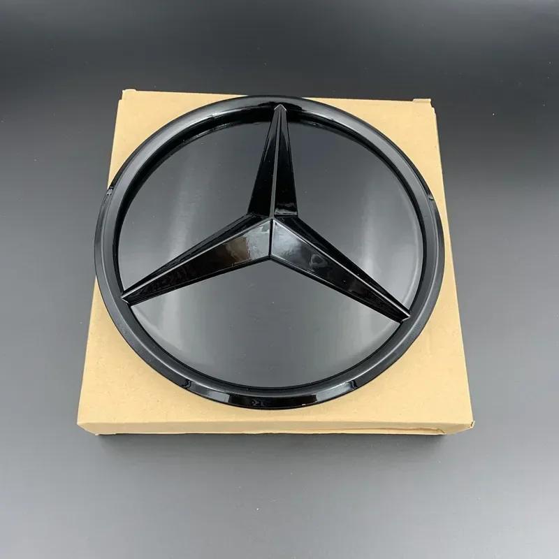 

C200 E200 New 2025 For Mercedes Benz Car Grill Emblem Star Front Grill Logo Badge For Mercedes Benz W204 W205 W213 X156 W176 W11 A Style чёрный