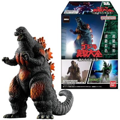 Godzilla True Attack Enzyklopädie - Neue Besucher - 8er-Box (Süßigkeiten-Spielzeug)